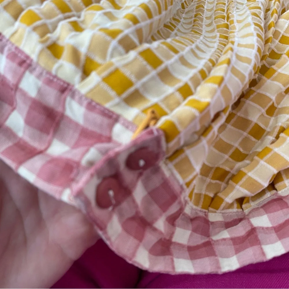 Lisa Says Gah Meg Plaid Mini Skirt from Nuuly Two Tone Plaid A Line Medium 29-30